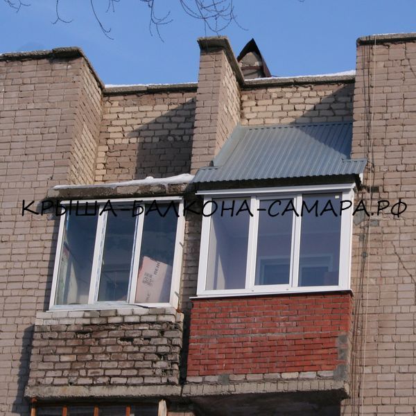Крыша-балкона-самара.рф крыша на балкон и лоджию последнего .