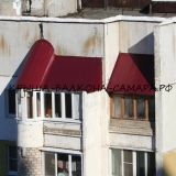 Крыша-балкона-самара.рф крыша на балкон и лоджию последнего .