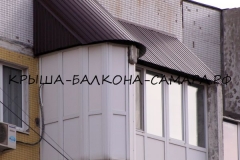 Крыша балкона бочка шоколад