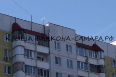 Крыша балкона 90й серии на Дыбенко